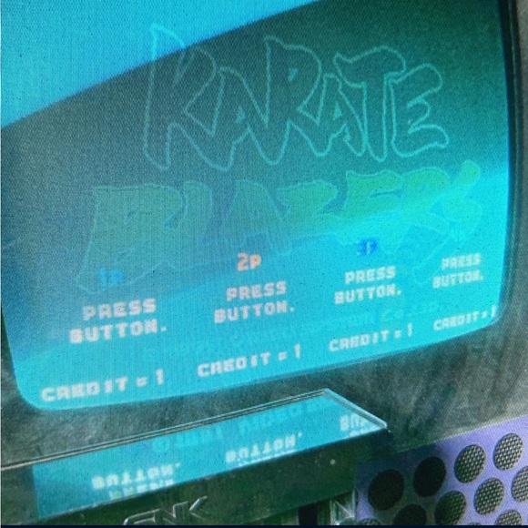 Karate Blazers Jamma 4 Player Vintage Arcade Game PCB Board Cm - Picture 5 of 6
